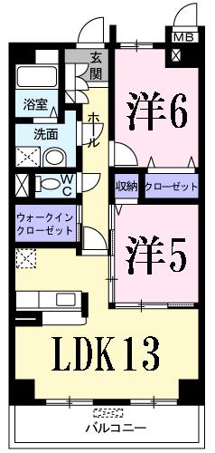 ハーモニーの間取り