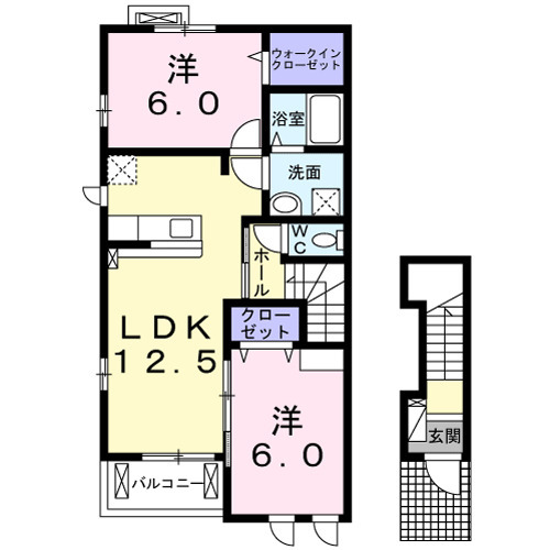 シャン・ストリームAの間取り