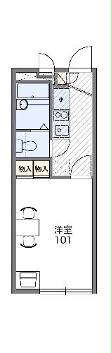 レオパレスエムズの間取り