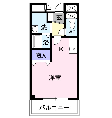 アリエーテの間取り