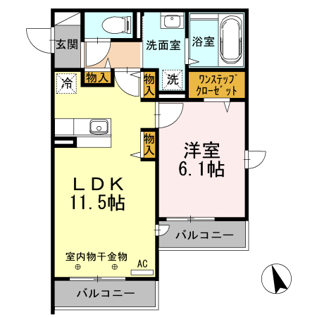 ファイン ステージの間取り