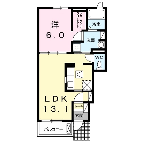プランドールソフィアの間取り