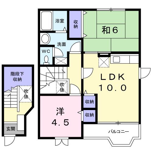 リファインドBの間取り