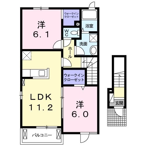 フラン・シェーネの間取り