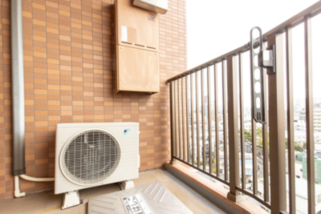 12/24 バルコニー