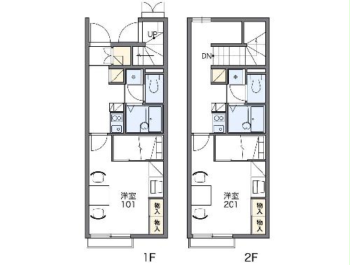 レオパレスボアソルテの間取り