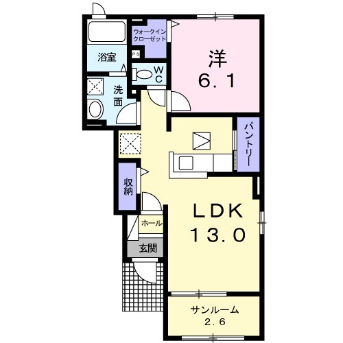 シェルビーⅡの間取り