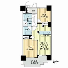 ライオンズマンション白金台の間取り
