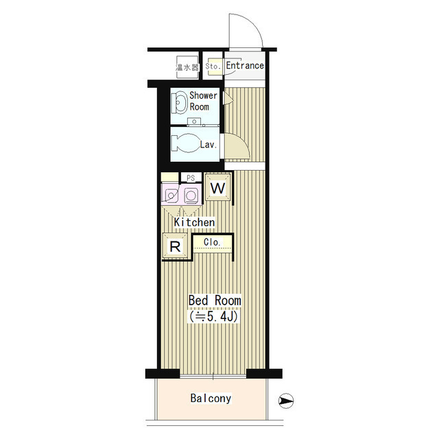 ラフィーヌ芝公園の間取り