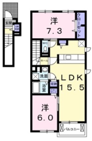 マーキュリーの間取り