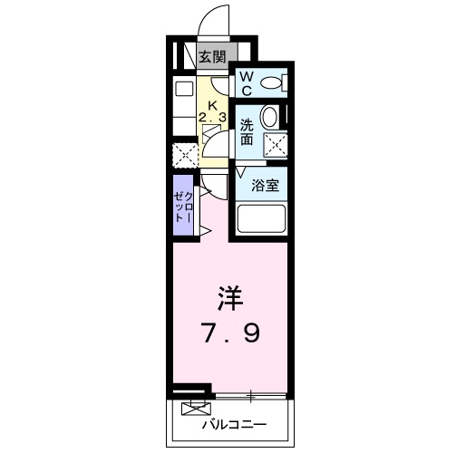 アライブ ジュネスの間取り