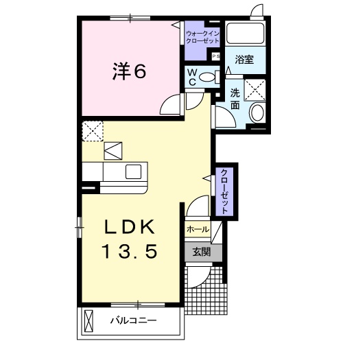 エスペランサ Bの間取り