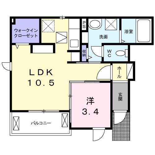 アネックスの間取り