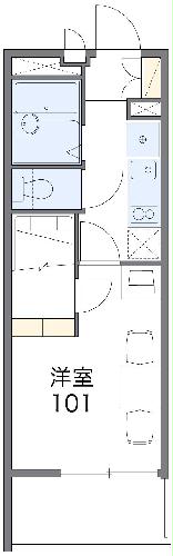 レオパレス正楓Ⅱの間取り