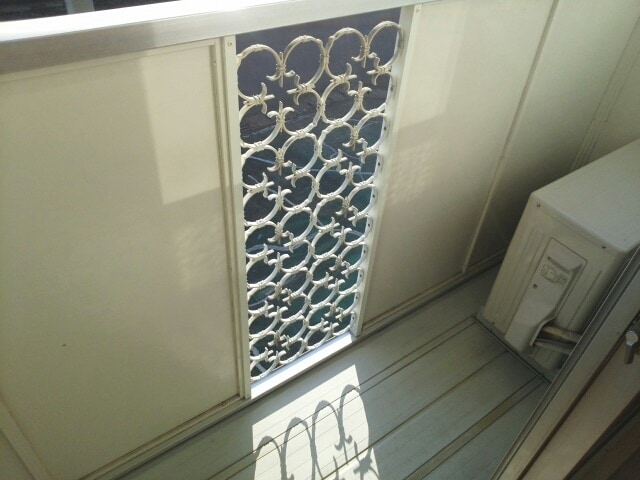 12/22 バルコニー