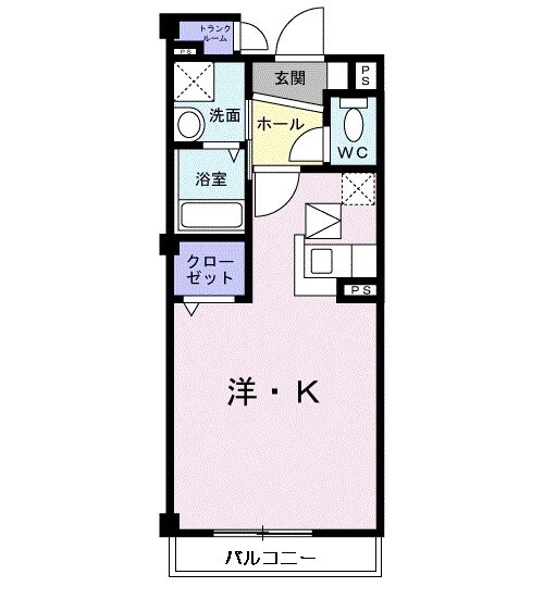 パレ・ニューみやのの間取り