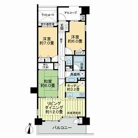 ナイスパークステイツ桜の間取り