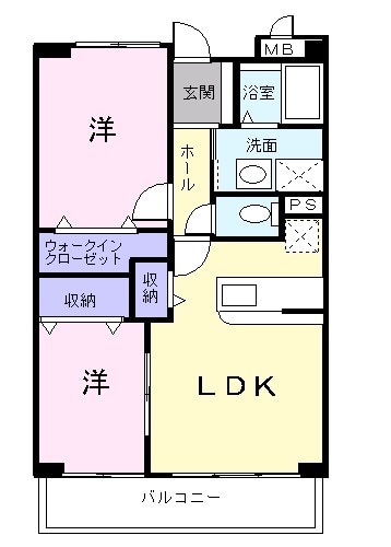 ル・ボヌールの間取り