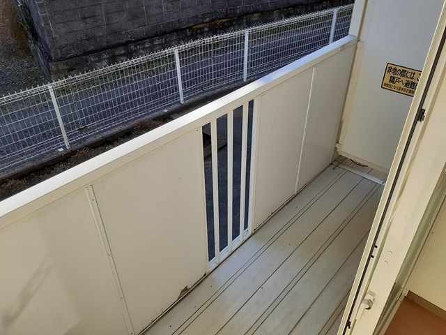 12/22 バルコニー