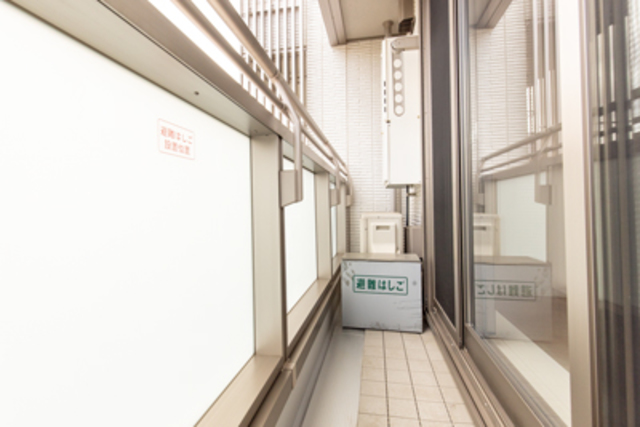 12/25 バルコニー