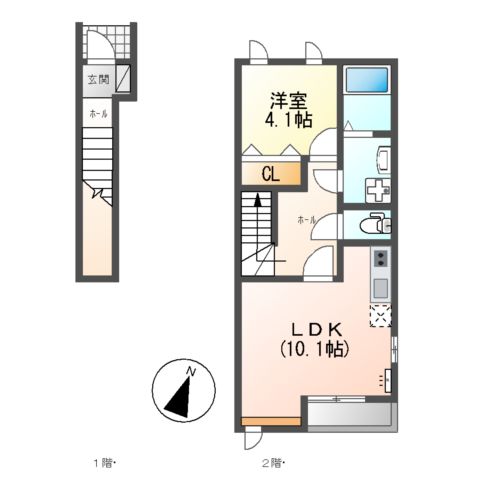 夢風花の間取り