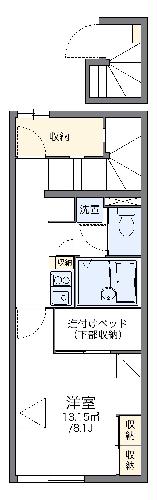 レオパレスSunny Spotの間取り