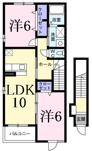 サンライト・ヒルズAの間取り