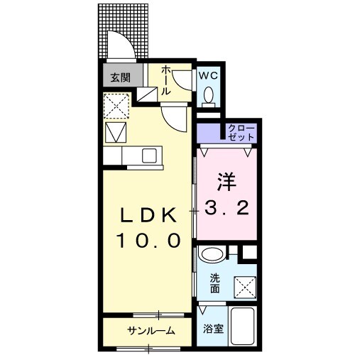グランシャリオの間取り