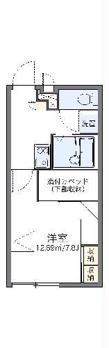 レオパレス友和の間取り