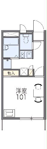 レオパレスHoPefulの間取り