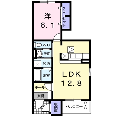 シェーネ・グランツⅡの間取り