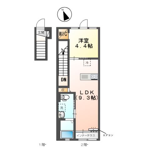 エピカリス epicharisの間取り