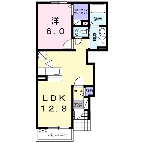メゾン エクセルEの間取り