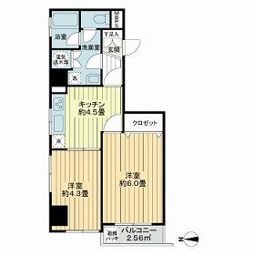 ライオンズマンション三田の間取り