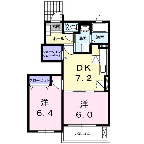 ドルフィンⅠの間取り