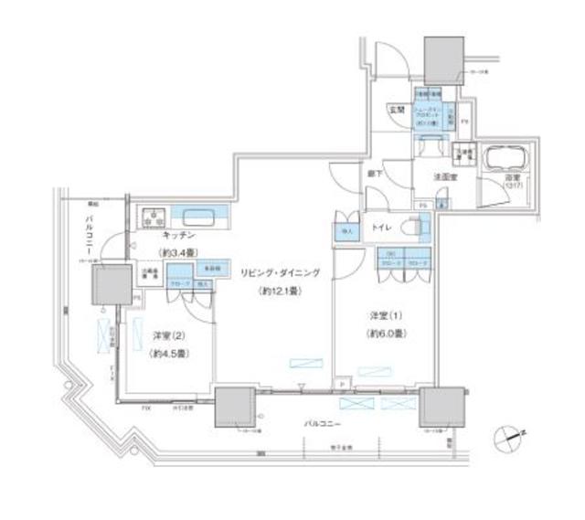 パークシティ柏の葉キャンパス　ザ・ゲートの間取り