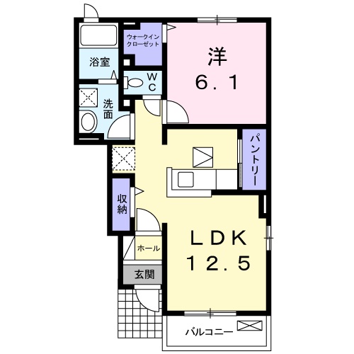 アリエッタ柏の間取り