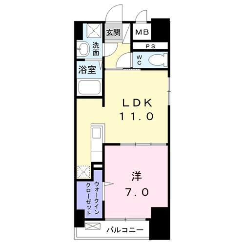 K・Sガーデン柏の葉キャンパスの間取り