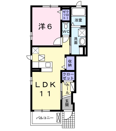 プラスターナの間取り