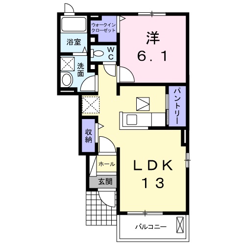 フレシールⅠの間取り