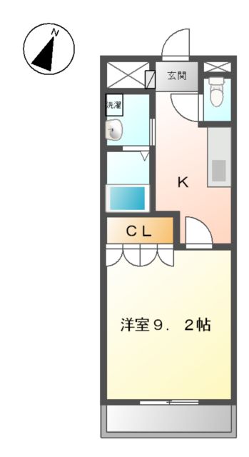 ハイツフロールの間取り