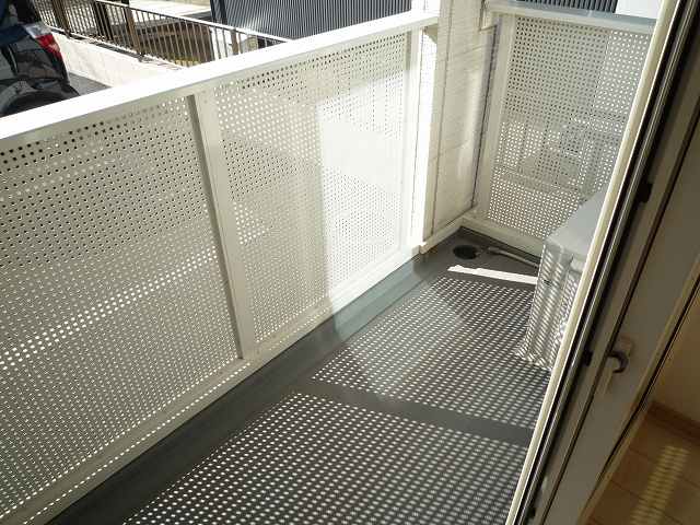 12/24 バルコニー