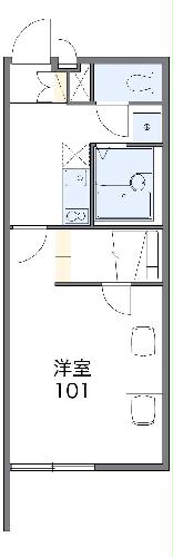 レオパレスボヌール ドゥマンの間取り
