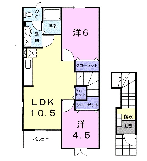 アルバーダの間取り