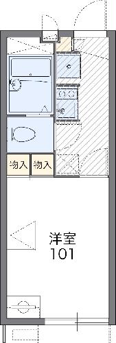 レオパレス匠の間取り