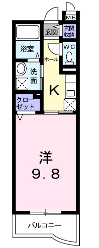 パスコーレの間取り