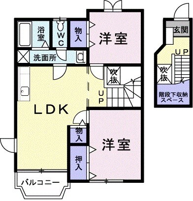 エスポワールの間取り