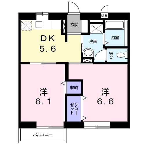 アーバンレジデンスAの間取り