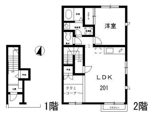 アンサンブル・コートの間取り