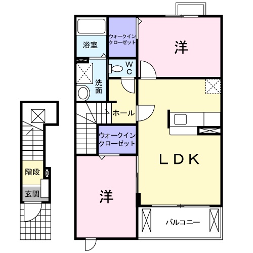 タウンコートの間取り